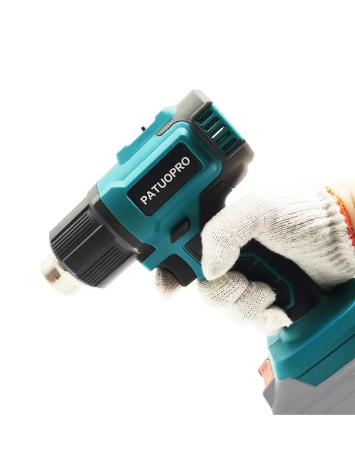 MACE PLUS Беспроводной промышленный термофен Makita 18В, вариант, фото 5