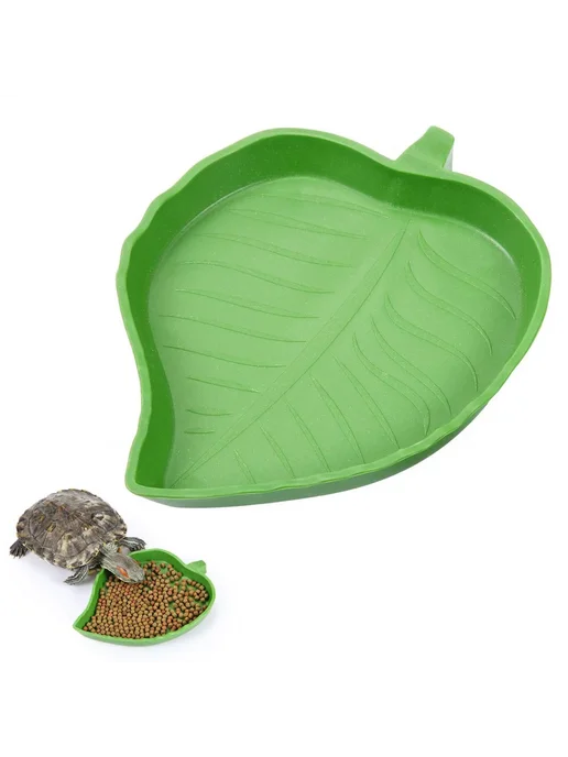 Нет бренда Чаша-поилка для рептилий Leaf Reptile S, в упаковке 35 г
