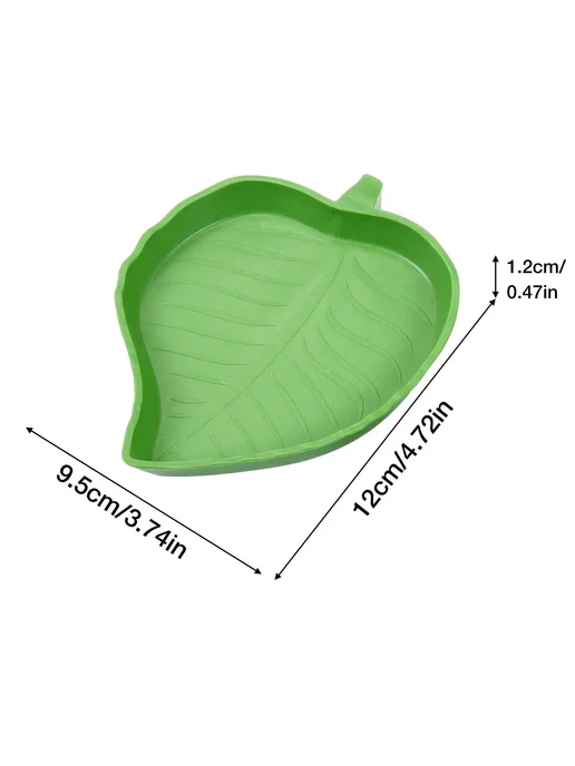 Нет бренда Чаша-поилка для рептилий Leaf Reptile S, в упаковке 35 г, фото 6