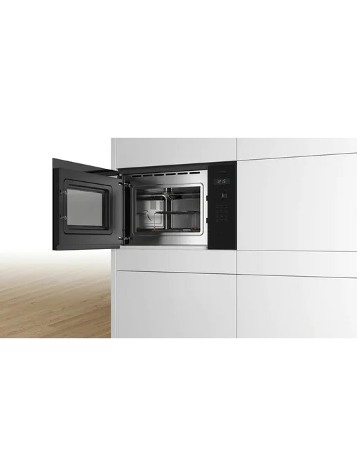 BOSCH Микроволновая печь встраиваемая BEL454MB1F, черный, черный, фото 2