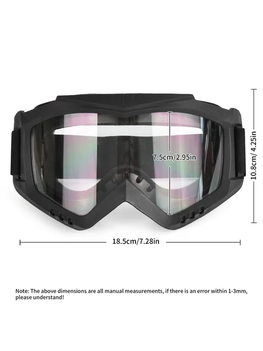 Мотоциклетные очки ZLang 3mm YL lens goggles, вариант, фото 7