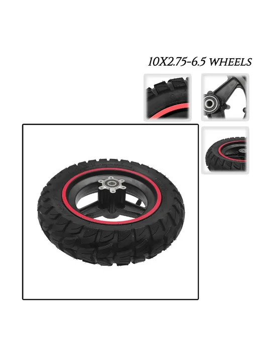 Нет бренда Внедорожные Бескамерные Шины 10x2.75-6.5 black, 10x2.75, фото 6