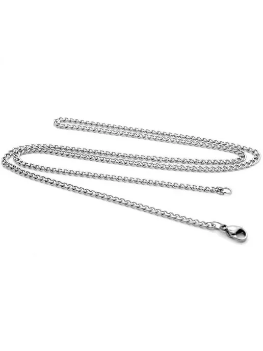 Мужская цепочка из нержавеющей стали Black 50cm 3mm, черный, фото 6