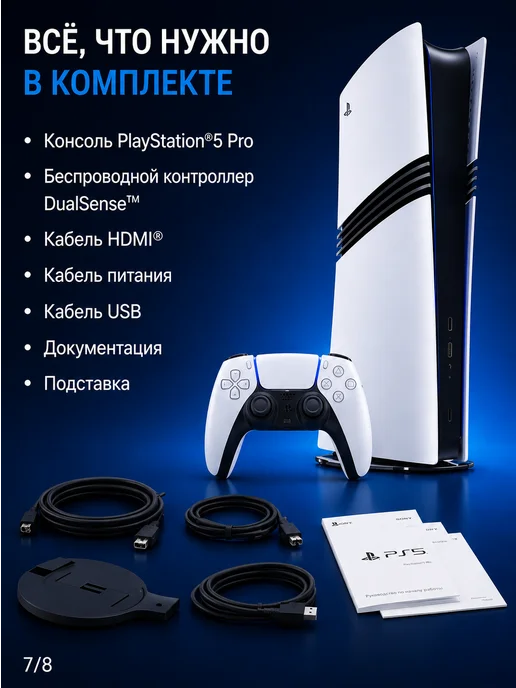Игровая консоль, белый, фото 7