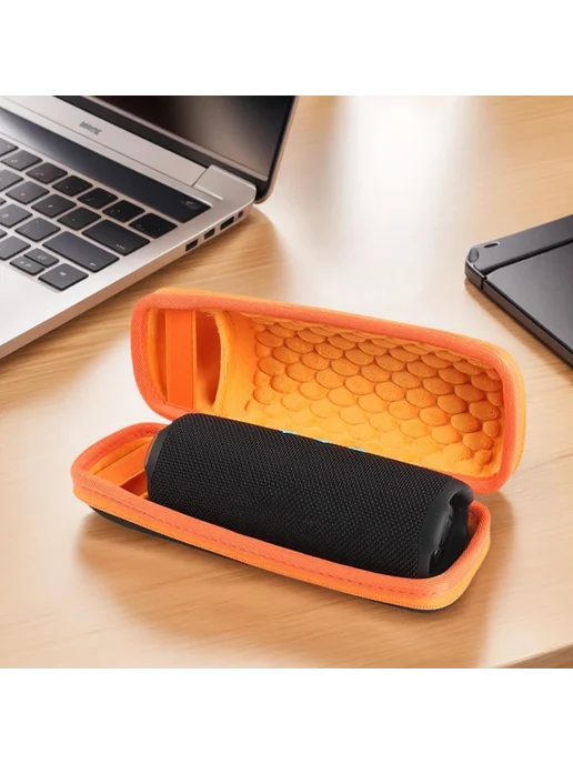 Нет бренда Жесткий чехол для JBL Flip 7, черный, белый, фото 4