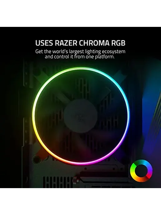 Razer Вентилятор для корпуса ПК Kunai Chroma RGB с LED-подсв, вариант, фото 3