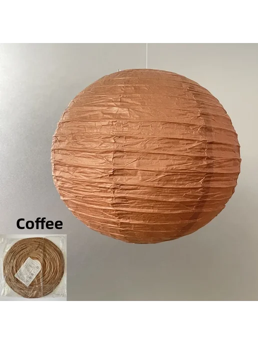 merylover Бумажные фонарики coffee, коричневый
