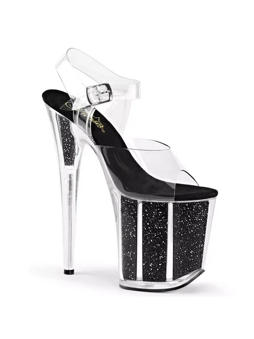 PLEASER Туфли стрипы тройки силиконовые, черный, фото 2
