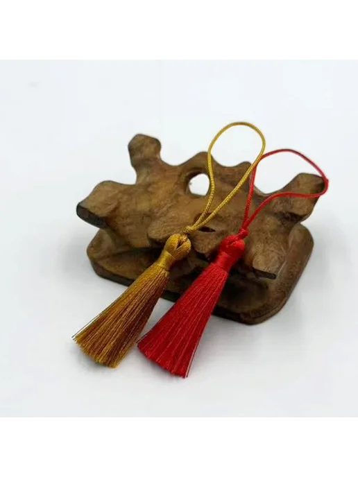 Нет бренда Подвески-кисточки из полиэстера 10pcs-gold yellow, зеленый, фото 5