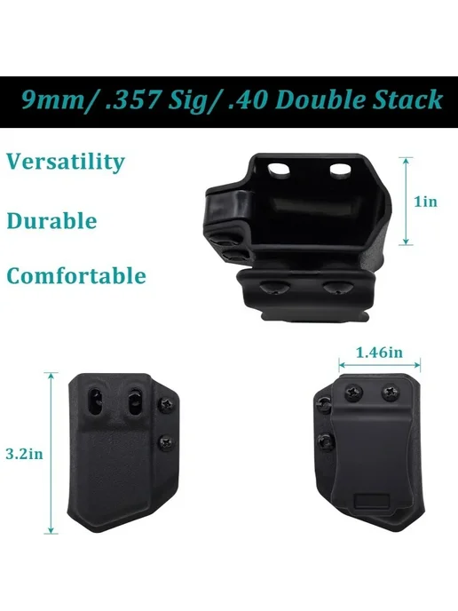 Нет бренда Тактический подсумок для магазина Glock 1pcs, 1 шт, фото 5