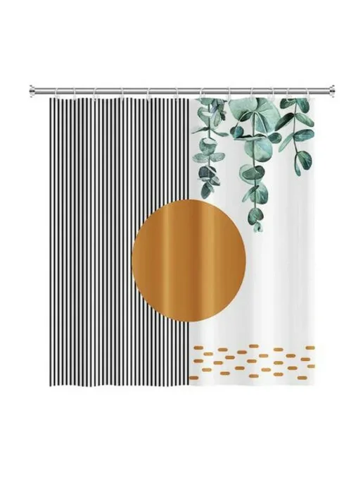 Нет бренда Водонепроницаемая занавеска для душа Boho Minimalist 120x180, 120x180, фото 3