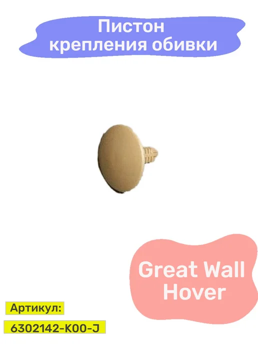 HOT-PARTS Пистон крепления обивки двери Great Wall Hover, вариант