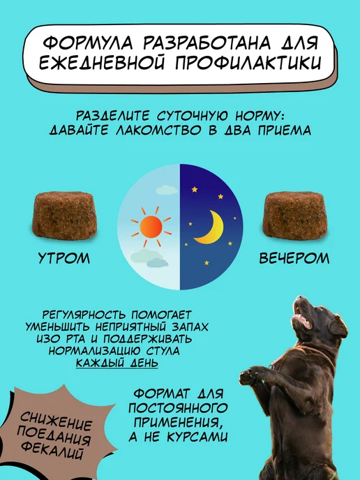 PETS FORMULA Витамины для собак от поедания фекалий, вариант, фото 7