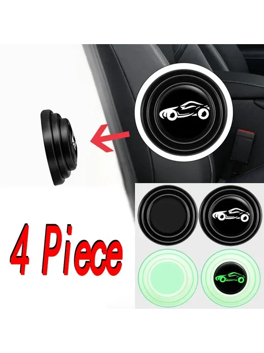 Нет бренда 4 Шт. Универсальные демпферные накладки 4pcs3, 4 шт, фото 3