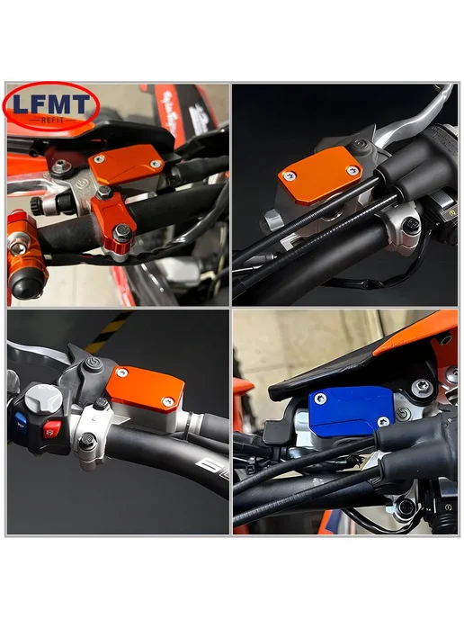 Черная крышка бачка тормозной жидкости для KTM EXC SX XC-W, вариант, фото 4