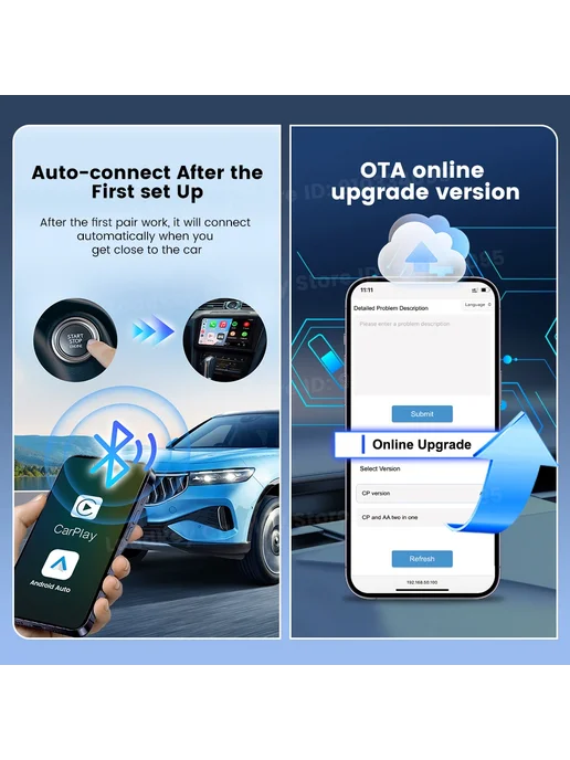 Carlinkit CarPlay адаптер Mini Ultra 3, вариант, фото 7