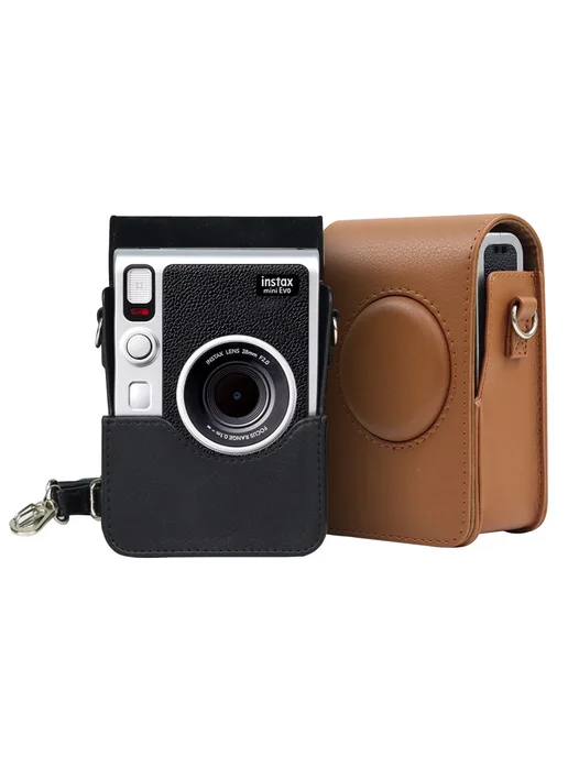 IGRARK Чехол для Fujifilm Instax Mini EVO Black Texture, черный, фото 3