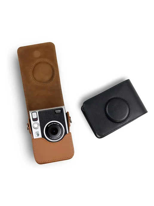 IGRARK Чехол для Fujifilm Instax Mini EVO Black Texture, черный, фото 4