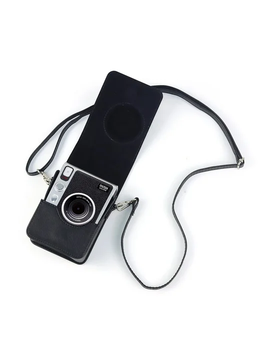 IGRARK Чехол для Fujifilm Instax Mini EVO Black Texture, черный, фото 5