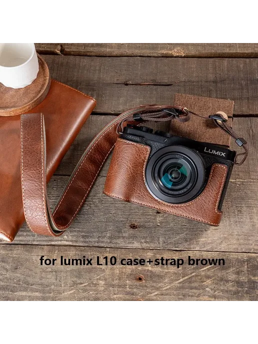 Нет бренда Чехол для камеры Panasonic Lumix for L10 set green, зеленый, фото 6