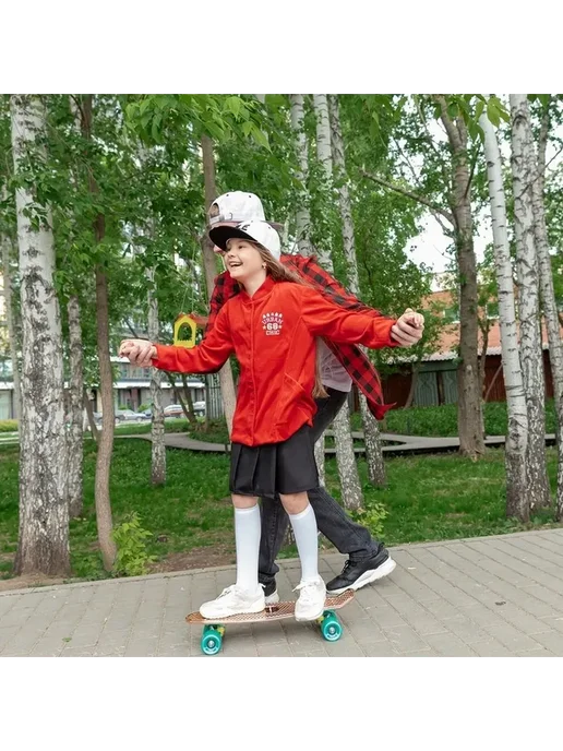 Манёвренный пенниборд для городской езды, желтый, фото 3