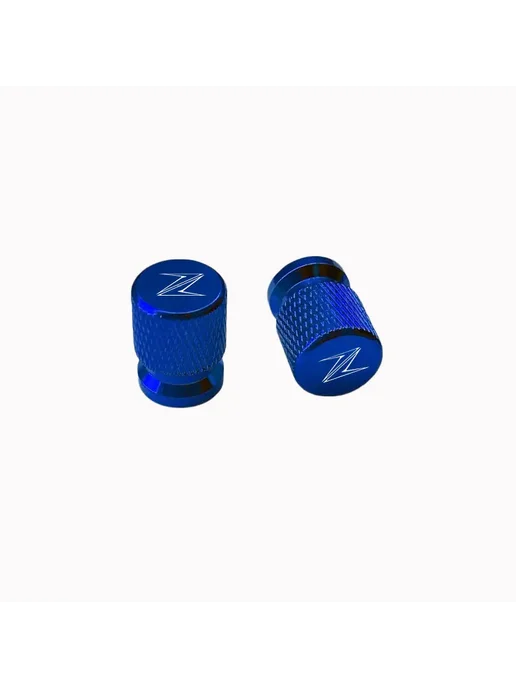 Колпачки для клапанов колес Kawasaki Blue, синий