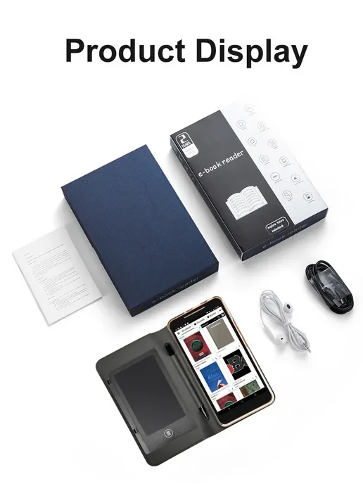 Нет бренда Электронная книга 5.7" Android, 64 ГБ, Black, 64 ГБ, фото 7