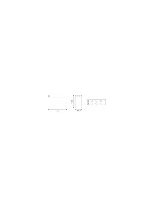 Аккумуляторная батарея Delta CT 12025, вариант, фото 2