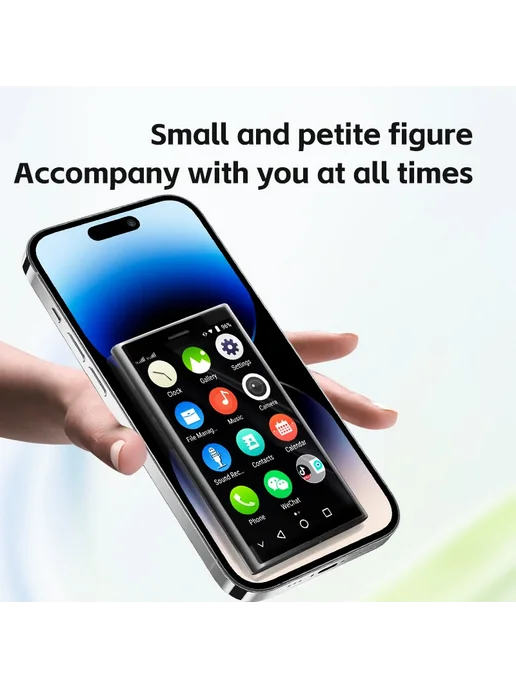 Смартфон nomu Soyes Xs24 Pro 2/16 ГБ, розовый, фото 5