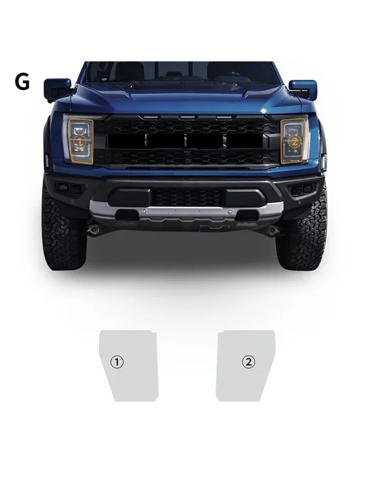 ZRGAE Защитная Пленка Для Фар Ford F-150 Моделей 22-23 Прозрачная, вариант
