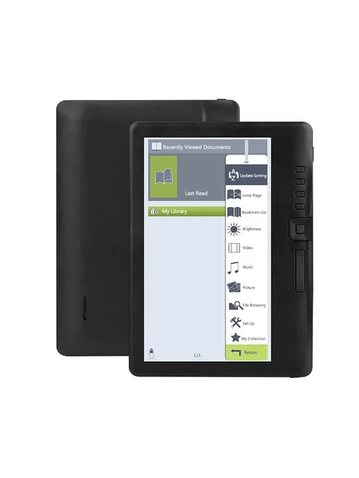 luxuglow Электронный ридер 7 дюймов 4ГБ 512M 4GB, 4 ГБ, 4 ГБ