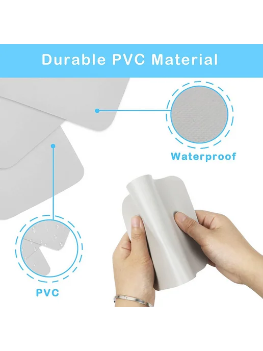 5шт набор ремонтных заплат для лодок с клеем водонепро- PVC, 5 шт, фото 4