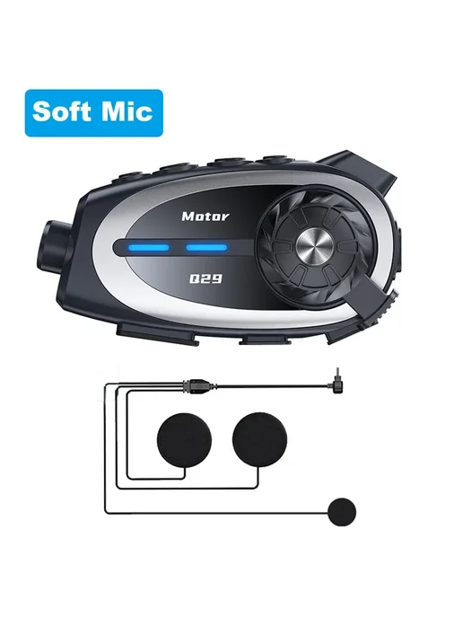 XINOWY Мотоциклетная Bluetooth-гарнитура 1PC Q29 Soft Mic, вариант