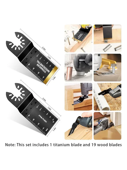 Лезвия Multi Tool для электролобзика Titan HCS, вариант, фото 8