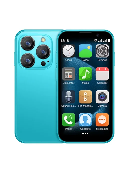 Смартфон soyes Xs18 Pro Bluegreen 2/16 ГБ, зеленый