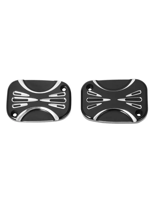 Крышка бачка тормозной жидкости Harley Touring черный, вариант, фото 5