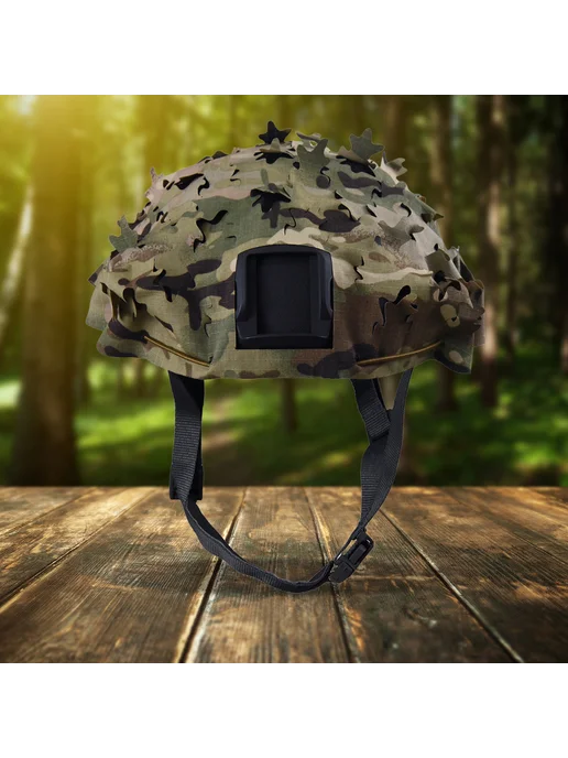 Крышка шлема регулируемая для Airsoft охота (Жёлтая), желтый, фото 5