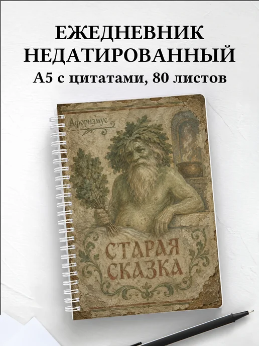 Ежедневник недатированный Банник с мотивирующими цитатами