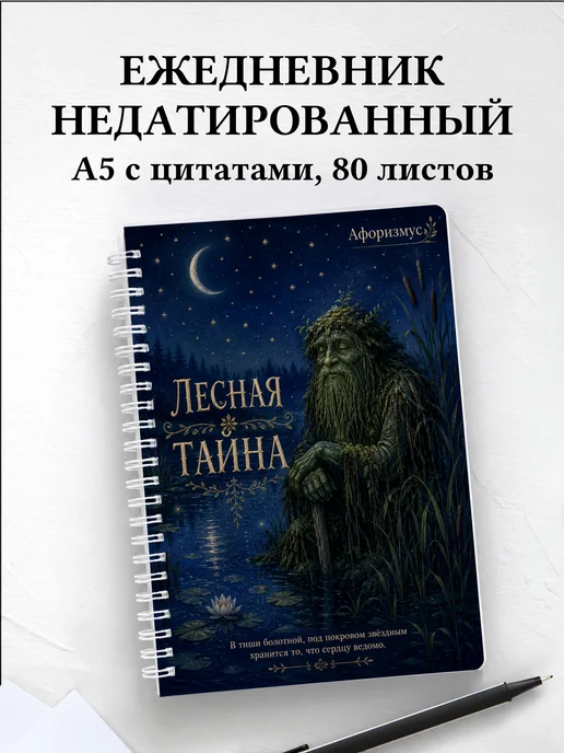 Ежедневник недатированный Болотник с мотивирующими цитатами