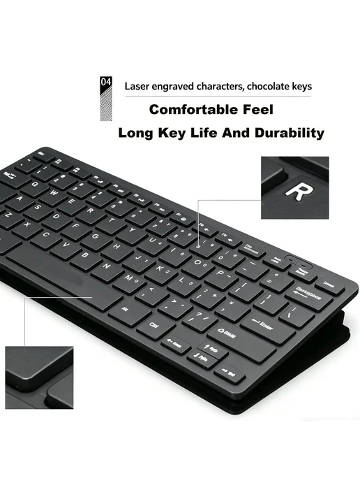 NexusClick Проводная USB-клавиатура Black, черный, фото 3