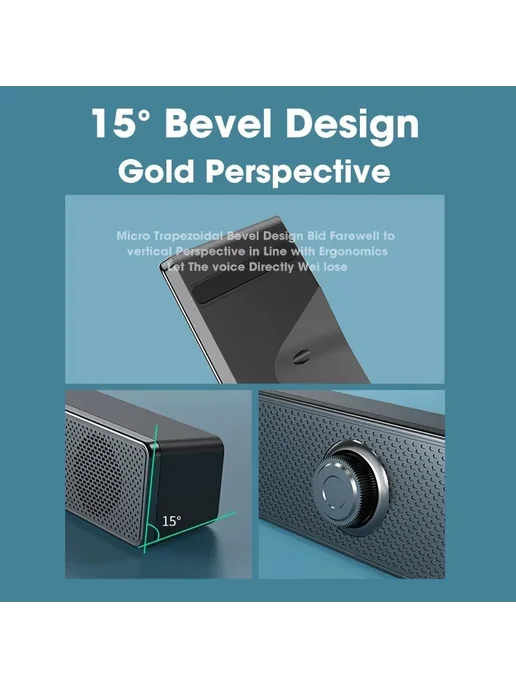 NOCCLILI Саундбар Bluetooth 5.0 Wired version, вариант, фото 5