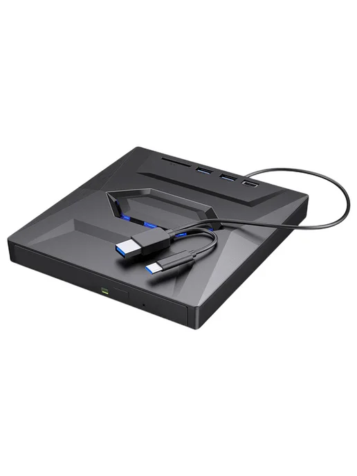 5 в 1 Drive Burner Recorder USB-C+SD TF для ноутбука и ПК, вариант