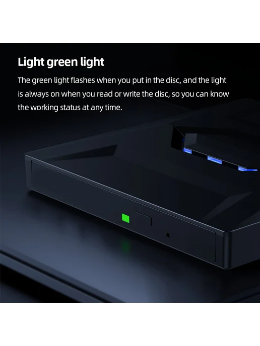 5 в 1 Drive Burner Recorder USB-C+SD TF для ноутбука и ПК, вариант, фото 7