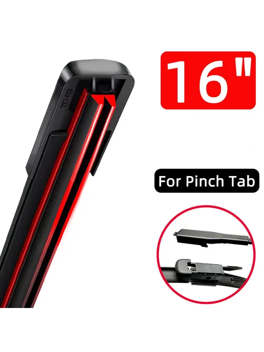 pinmoap Щетка стеклоочистителя 18" Pinch Tab, вариант