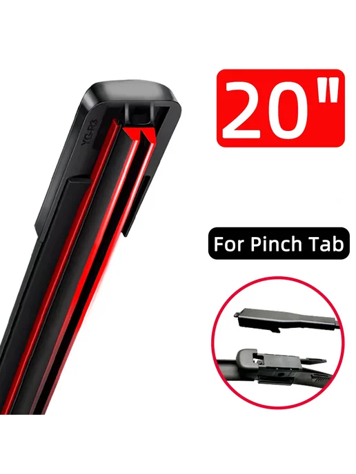 pinmoap Щетка стеклоочистителя 20" с креплением Pinch Tab, вариант