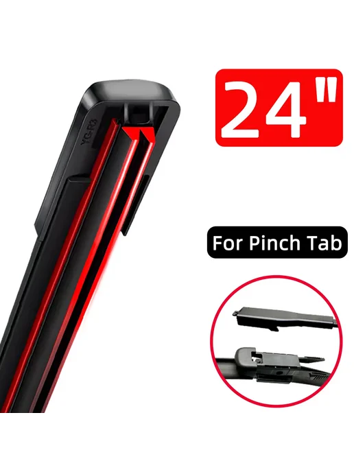 pinmoap Щетка стеклоочистителя 24" Pinch Tab, вариант