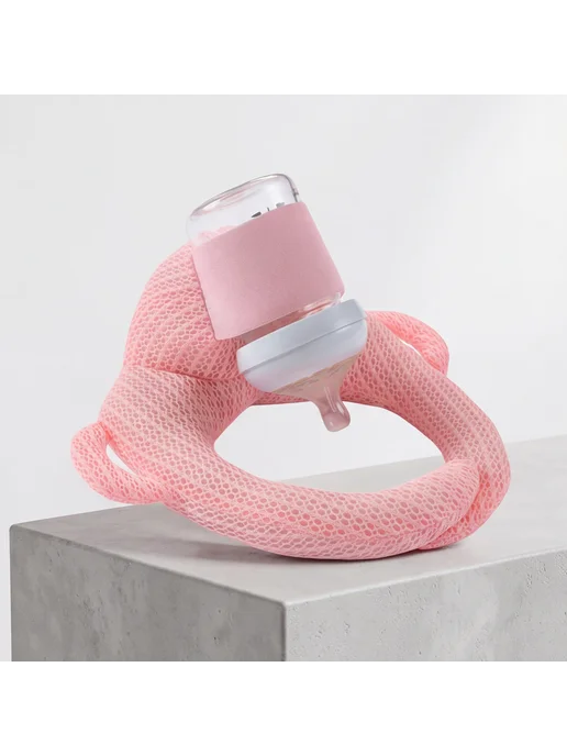 Держатель для бутылки рук эргономичный, дышащий, Pink, розовый, фото 3