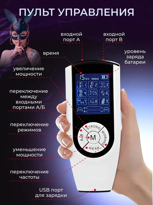 SpenceFox Набор для электростимуляции БДСМ с анальной пробкой, 12 шт, фото 4