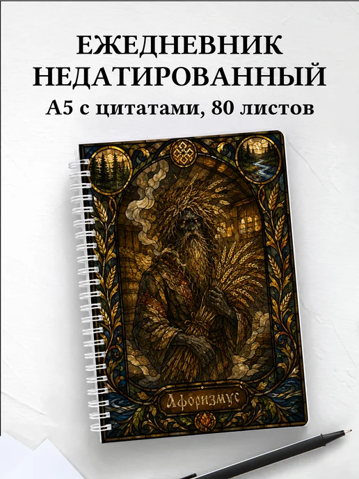 Ежедневник недатированный Овинник с мотивирующими цитатами