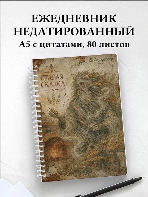 Ежедневник недатированный Овинник с мотивирующими цитатами